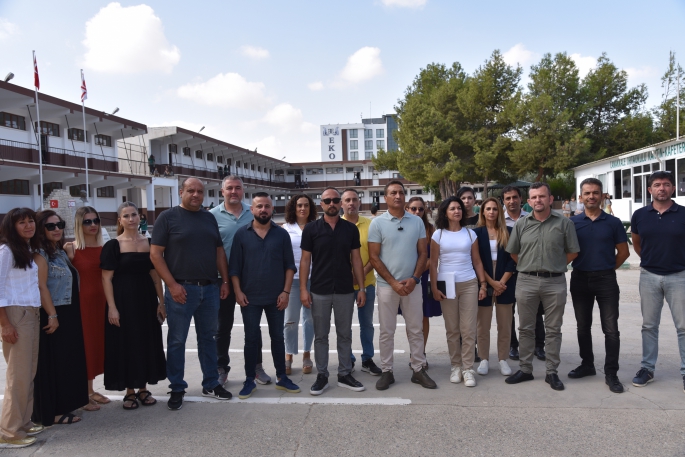 KTOEÖS Çanakkale Ortaokulu ve Namık Kemal Lisesi’ndeki eksiklere dikkat çekti: "Eğitim, siyasete heba edildi”
