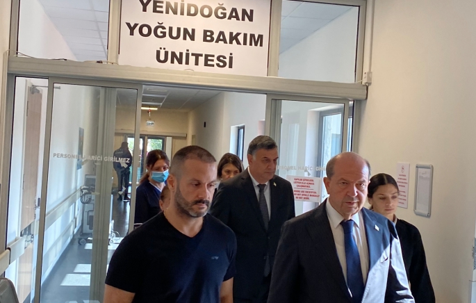 Cumhurbaşkanı Tatar, Acil Durum Hastanesi’ni ziyaret etti