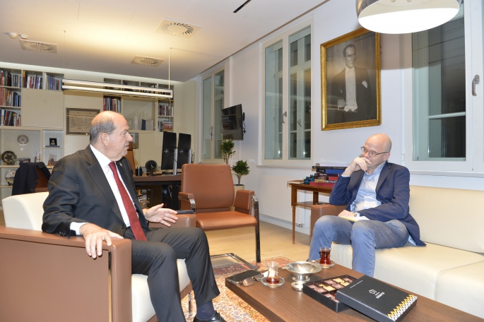 Cumhurbaşkanı Tatar:İki devletli bir çözümle gerçekçi ve sürdürülebilir bir anlaşma sağlanabilir