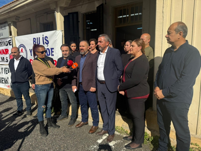 KTAMS, KAMUSEN, KAMU-İŞ ve HAKSEN, Lefkoşa Kaza Tapu Amirliği'nde grev!