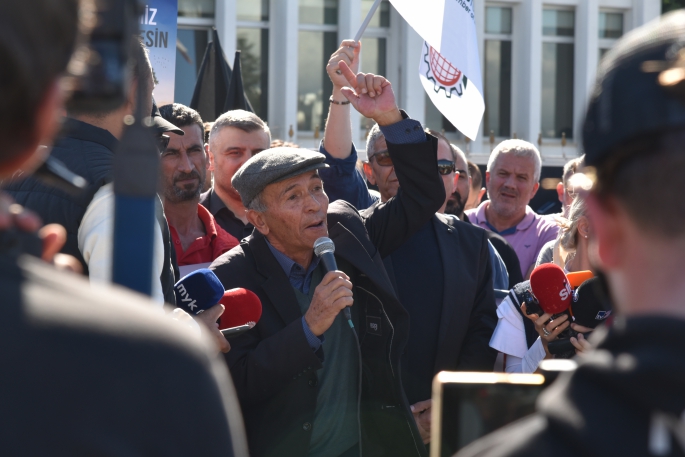 KTSO ve KTEZO hükümeti protesto için ortak eylem yaptı