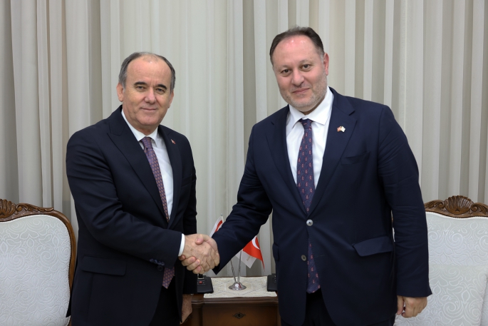 Öztürkler, Büyük Birlik Partisi heyetini kabul etti