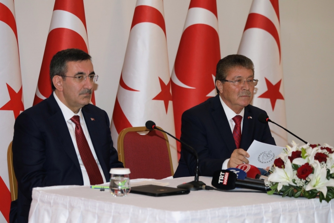 Üstel ve Yılmaz basın toplantısı düzenledi...
