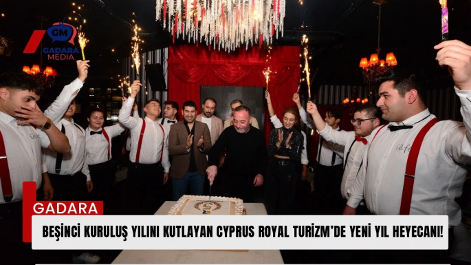 Beşinci kuruluş yılını kutlayan Cyprus Royal Turizm’de yeni yıl heyecanı!
