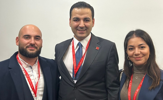 CTP Gençlik Örgütü heyeti CHP Gençlik Kolları 17. Olağan Kurultayına katıldı