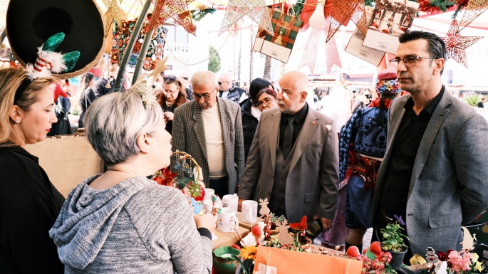 MDP, Girne’de “Yeni Yıl Pazarı” etkinliğine katıldı