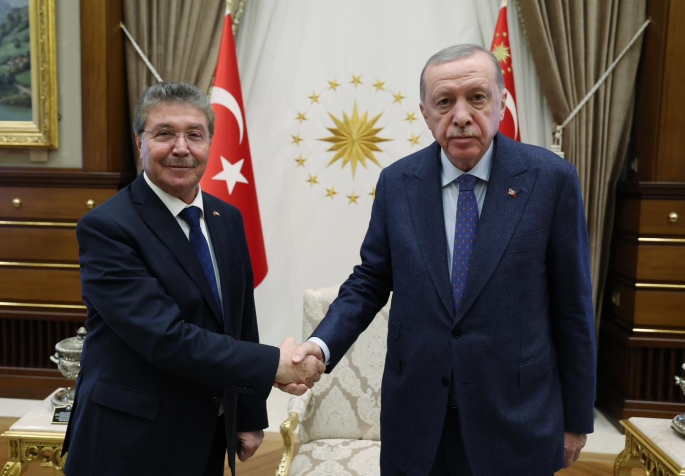 Üstel ile Erdoğan biraraya geldi