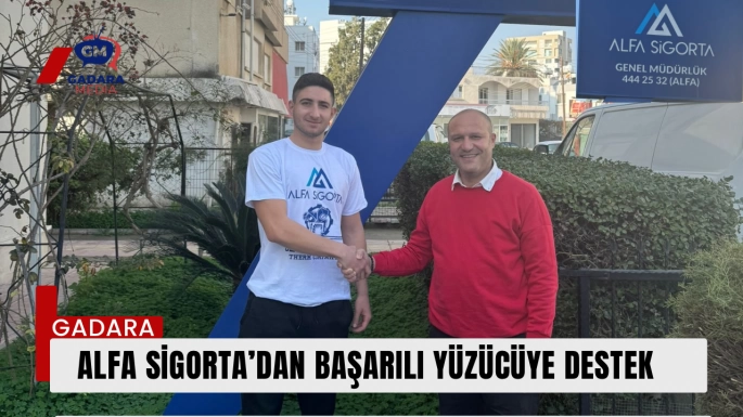 Alfa Sigorta, Başarılı Yüzücü Ersoy Özgüvenel’e Sponsorluk Desteği Sağlıyor
