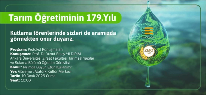 Güzelyurt’ta "Tarımda Suyun Etkin Kullanımı" konferansı