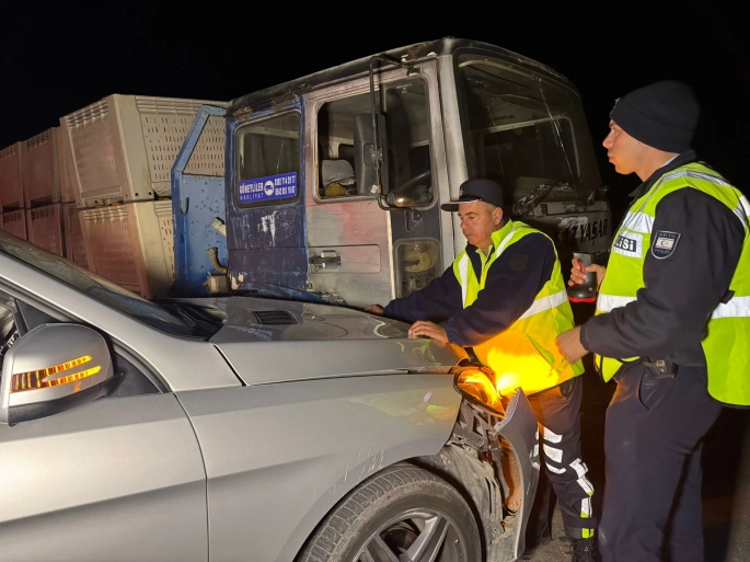 İki trafik kazası… Bir yaralı, bir kişiye de yasal işlem