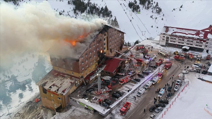 Kartalkaya'da otel yangını: 66 kişi hayatını kaybetti