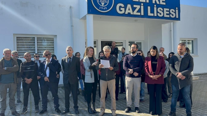 Lefke Gazi Lisesi Okul Aile Birliği, deprem güvenliği konusunda önlem alınmasını istedi