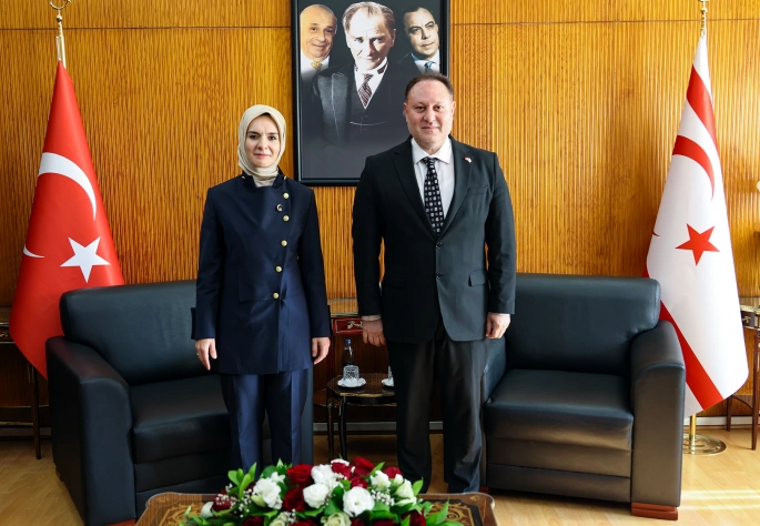 Öztürkler, Göktaş ve heyetini kabul etti