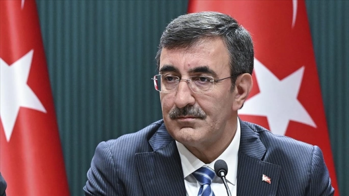 TC Cumhurbaşkanı Yardımcısı Yılmaz, Kurucu Cumhurbaşkanı Denktaş'ı andı