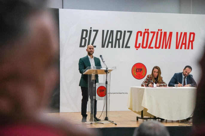 CTP Güzelyurt İlçe Başkanı yeniden Çağlar Gulamkadir: “Kutuplaşmayı değil, birlikteliği; karamsarlığı değil, umudu yeşerteceğiz”