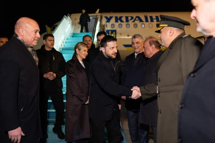 Zelenskiy Ankara'da... Bugün Erdoğan ile görüşecek
