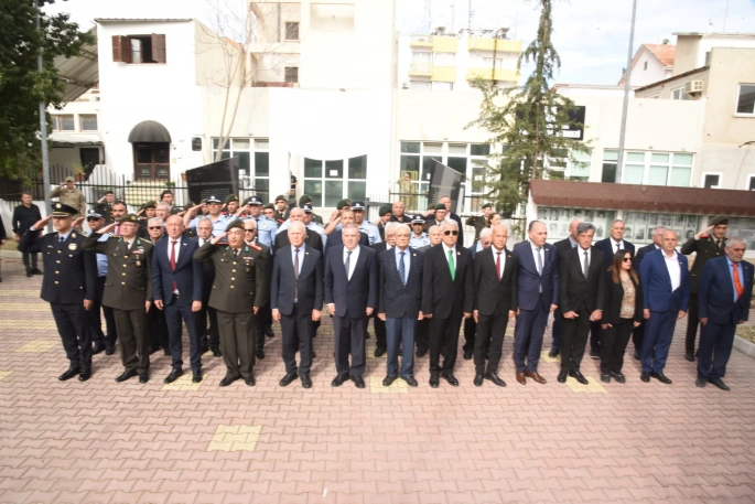 18 Mart Şehitleri Anma Günü… Tekke Bahçesi Şehitliği’nde tören düzenlendi