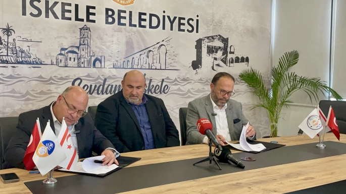 İskele Belediyesi ile Erenköy-Karpaz Belediyesi arasında iş birliği protokolü imzalandı