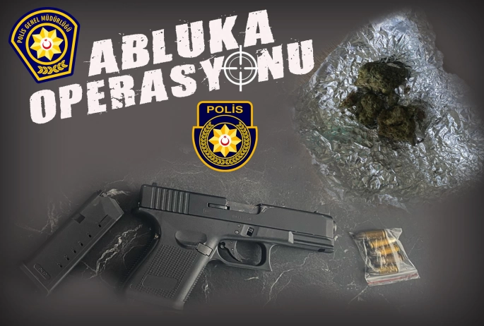 Polisten Abluka Operasyonu...Uyuşturucu, tabanca ve patlayıcı madde bulundu