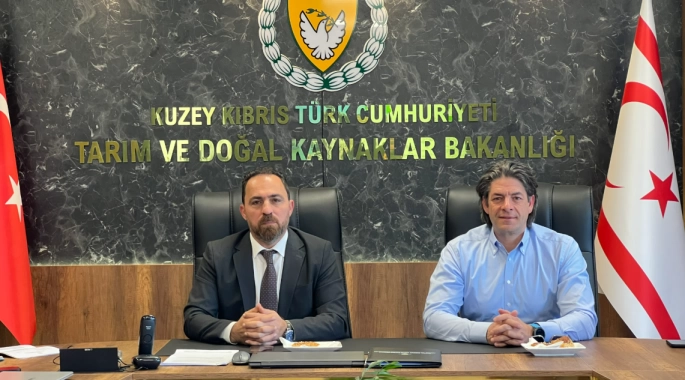 Tarım Bakanı Çavuş, Tüm Süt, Et ve Damızlık Sığır Yetiştiricileri Derneği Başkanı Solakoğlu’nu kabul etti