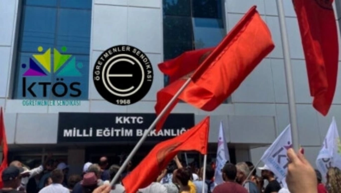 KTOEÖS ve KTÖS’ten yarın sabah 4 bölgede pankartlı eylem