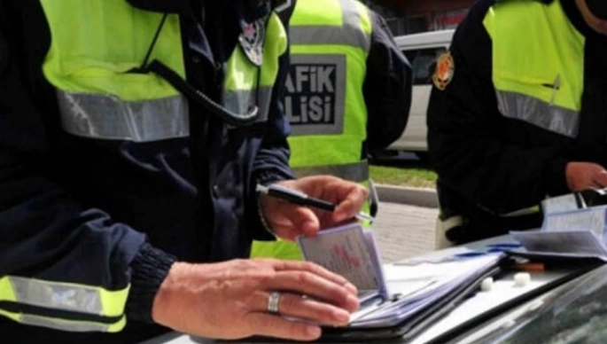 17 araç trafikten men edildi, 1 sürücü tutuklandı