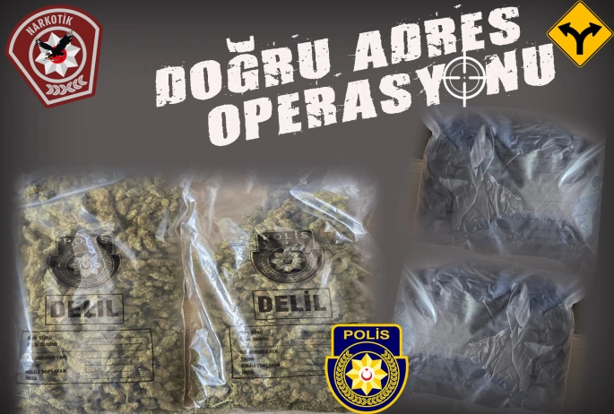 Gazimağusa’daki Doğru Adres Operasyonu’nda 850 gram uyuşturucu ele geçirildi