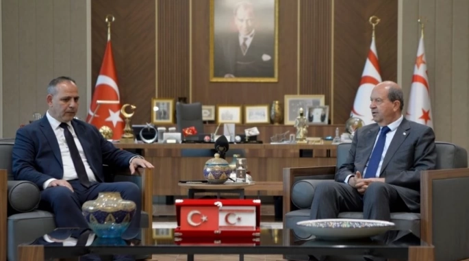 Harmancı, Tatar ile görüştü