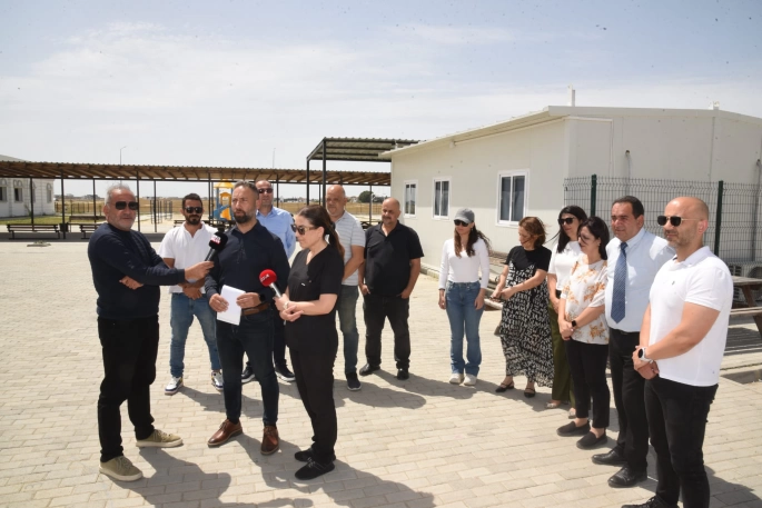 KTÖS, Lefkoşa Dr. Suat Günsel İlkokulu’nda eylem yaptı