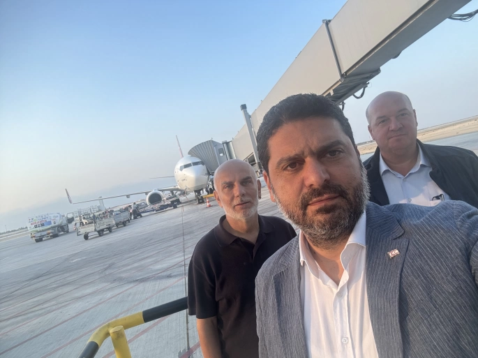 Ahmet Savaşan ve beraberindeki heyet KKTC’ye döndü