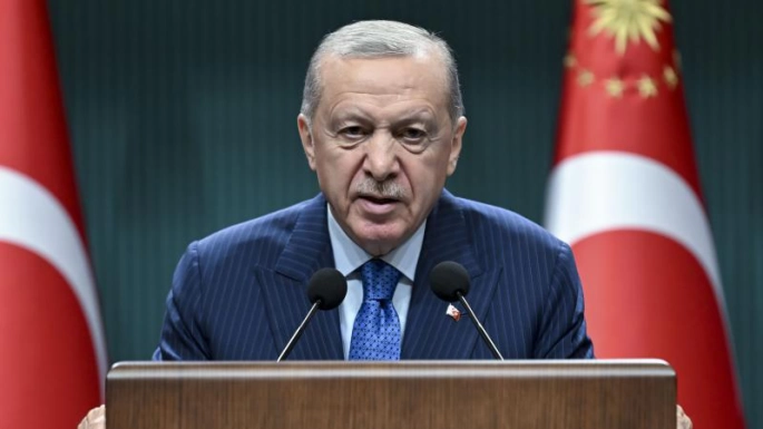 Erdoğan: "Kıbrıs Türk'ünün her zaman yanlarında olacağız"