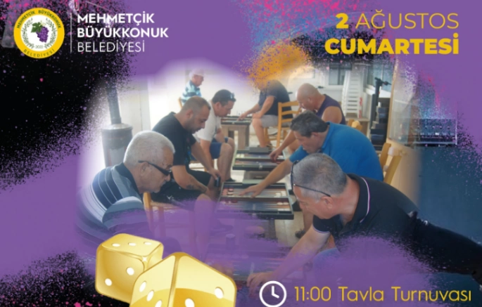 Önemli duyuru | Tavla Turnuvası başlıyor
