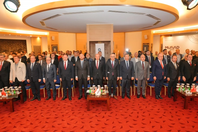 Tatar, MÜSİAD KKTC Olağan Genel Kurul toplantısına katıldı
