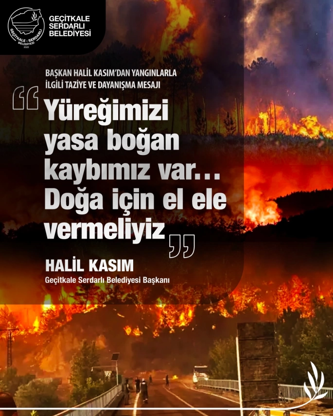 “Yüreğimizi yasa boğan kaybımız var… Doğa için el ele vermeliyiz”