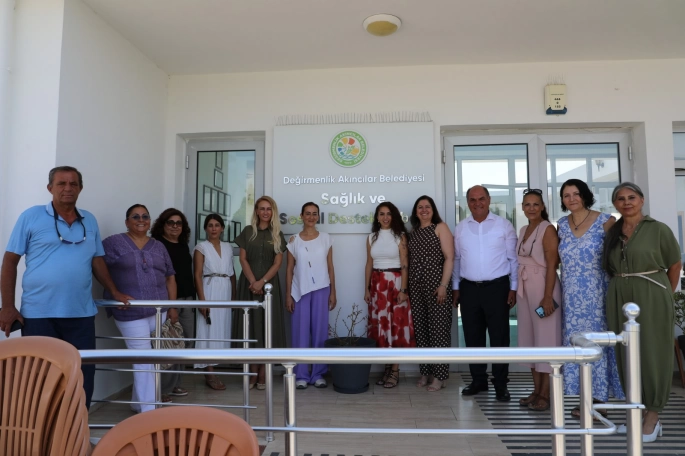 CTP Kadın Örgütü’nden Değirmenlik-Akıncılar Belediyesi Sağlık ve Sosyal Destek Merkezi’ne ziyaret