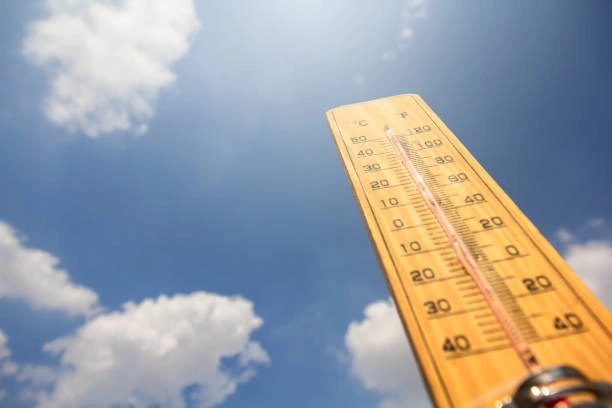 En yüksek hava sıcaklığı 40 derece
