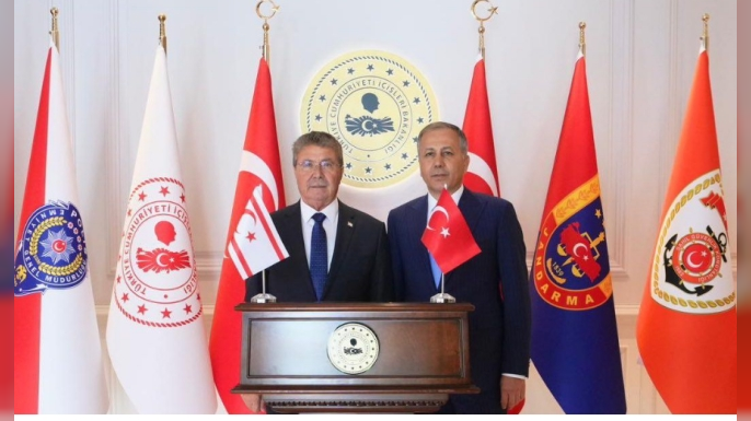 Başbakan Üstel, Türkiye İçişleri Bakanı Yerlikaya ile görüştü