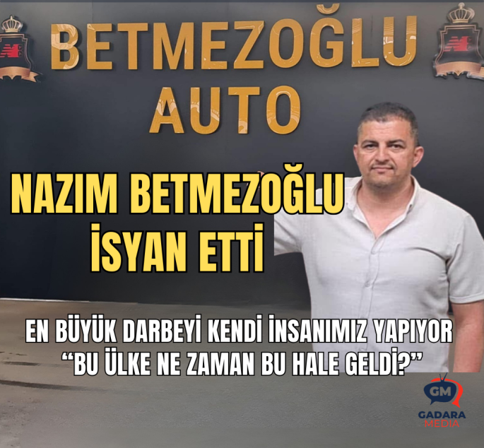 Bu memlekette işini büyütmek suç mu? Dürüstçe çalışmak suç mu?