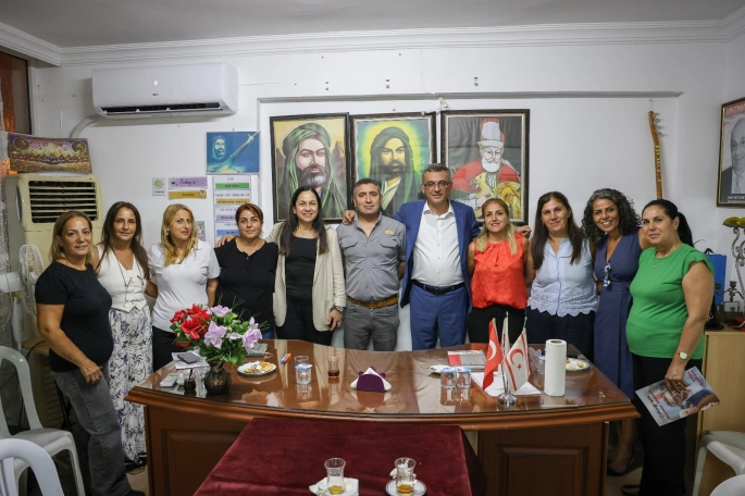 Erhürman ziyaretlerine devam ediyor: “Tufan Erhürman yoluna halkın adayı olarak devam ediyor”