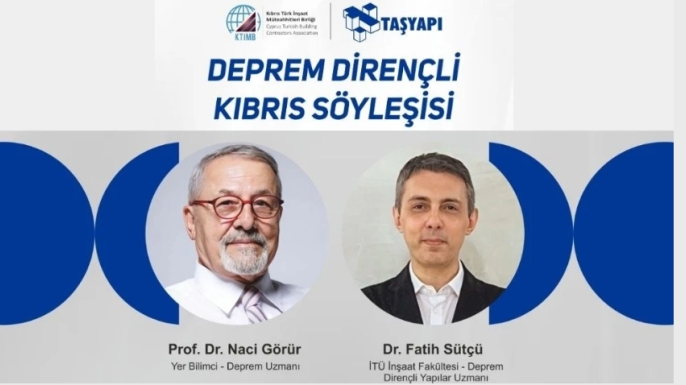 Kıbrıs’ın depremselliği uzmanlarla masaya yatırılıyor: Deprem Dirençli Kıbrıs Söyleşisi