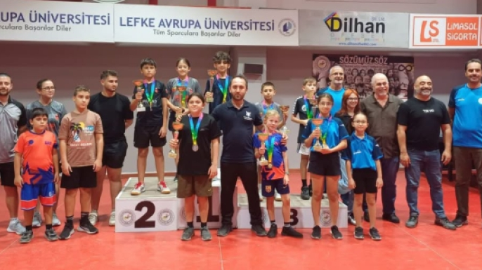 Kuzey Kıbrıs Masa Tenisi Federasyonu U13 Ferdi Klasman Turnuvasını Gerçekleştirdi..