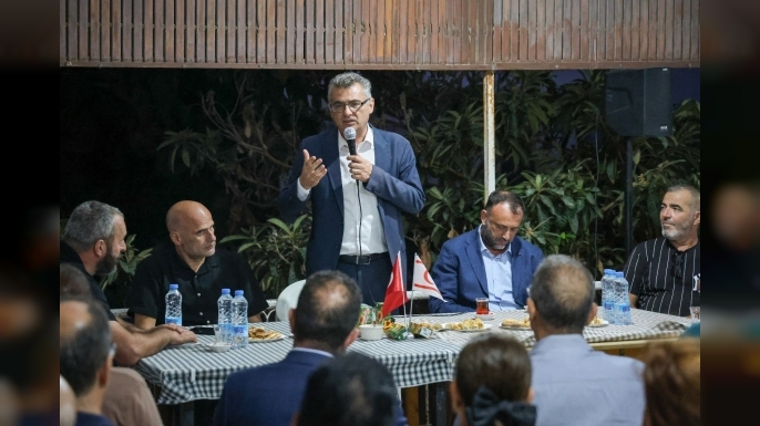 Tufan Erhürman Kaplıca’da bölge halkıyla buluştu