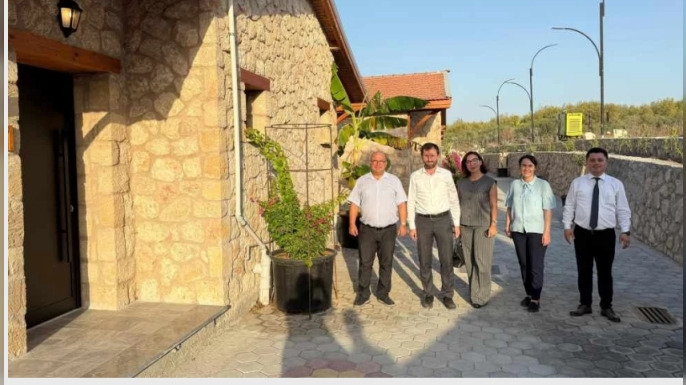 Türkiye’nin katkılarıyla Karpaz'da yürütülen bazı projeler yerinde görüldü