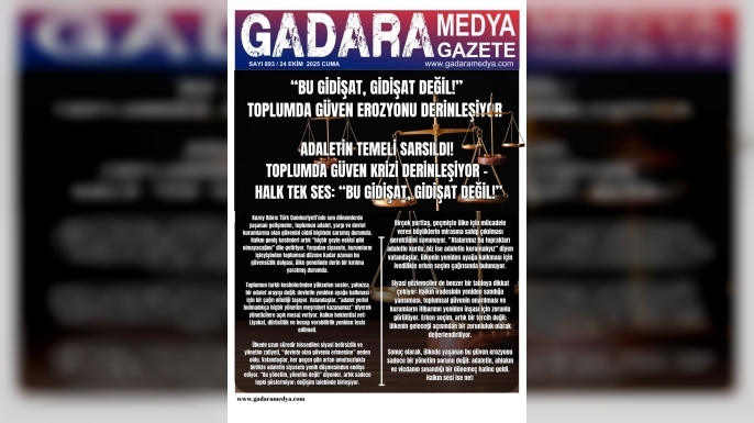 ADALETİN TEMELİ SARSILDI!