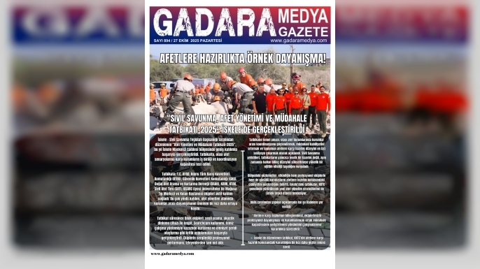 AFETLERE HAZIRLIKTA ÖRNEK DAYANIŞMA!