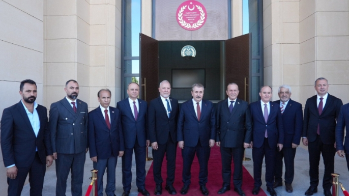 Ataoğlu, BBP Genel Başkanı Destici ile bir araya geldi