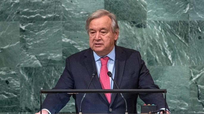 BM Genel Sekreteri Guterres, Cumhurbaşkanı Erhürman'ı kutladı