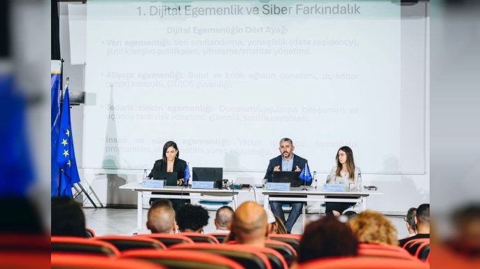 “Dijital Tehditler ve İnsan Faktörü: AB Politikalarından Günlük Hayata” paneli gerçekleştirildi