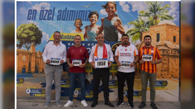 Galatasaray Taraftar Derneği, Lefkoşa Maratonu’na katılıyor