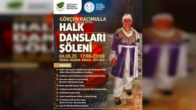 Gökçen Hacımulla anısına halk dansları şöleni bu akşam gerçekleşiyor